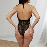 Cargar imagen en el visor de la galería, Body de encaje negro
